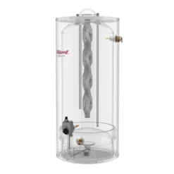 Giant Gas Water Heater - 40 US Gallons - White - 38 000 BTU