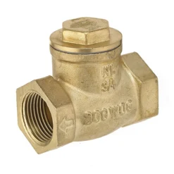 3/4" Threaded Brass Swing Check Valve