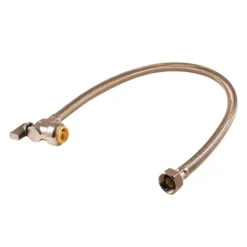 1/2" X 1/2" X 18" Push Fit Angle Valve