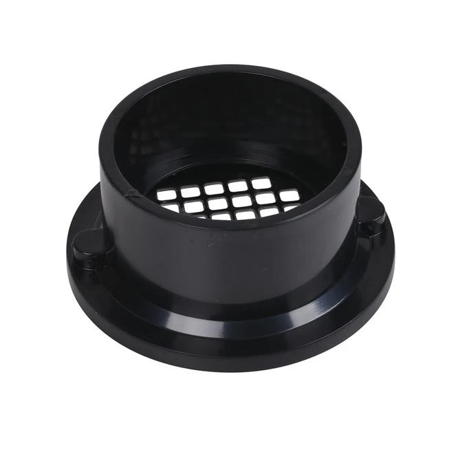 3-in - 4-in Dia. Black ABS SS Closet/Toilet Flange W/Strainer 1 3-in - 4-in Dia. Black ABS SS Closet/Toilet Flange W/Strainer