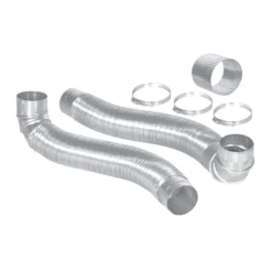 IMPERIAL 4-in X 4-ft Aluminum Flex Duct