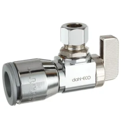 90° Supply Stop Valve - 1/2" X 3/8"