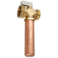 Water Hammer Arrester Valve - Straight - Brass
