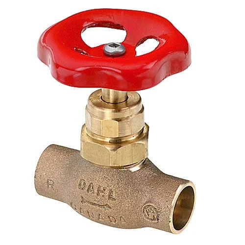 Dahl ECO Compression Stop Valve - Lead-Free - Rough Brass Finish - 1/2-in Dia X 1/2-in Dia 1 Dahl ECO Compression Stop Valve - Lead-Free - Rough Brass Finish - 1/2-in Dia X 1/2-in Dia