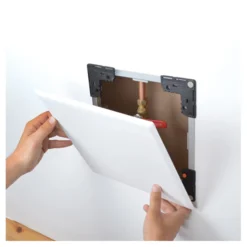 Adjustable FlexiSnap Access Door - White - 14" X 15 1/2"