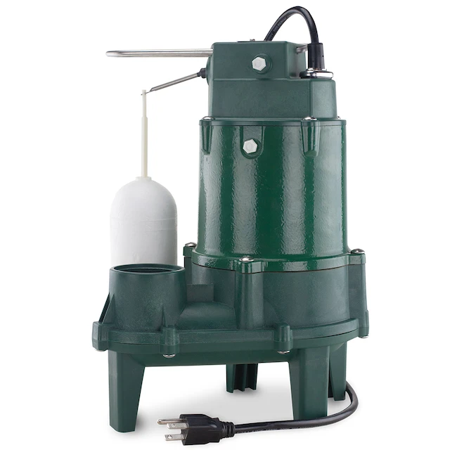 Zoeller Pro Sewage Pump 1/2-HP Cast Iron Subersible Sump Pump 5 Zoeller Pro Sewage Pump 1/2-HP Cast Iron Subersible Sump Pump - Image 5
