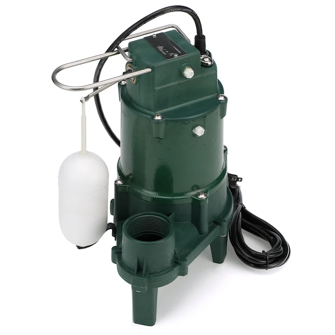Zoeller Pro Sewage Pump 1/2-HP Cast Iron Subersible Sump Pump 4 Zoeller Pro Sewage Pump 1/2-HP Cast Iron Subersible Sump Pump - Image 4