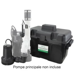 Basement Sentry Battery Backup Thermoplastic Battery-Powered Sump Pump