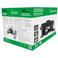 Basement Sentry Battery Backup Thermoplastic Battery-Powered Sump Pump -IPEX Electric Shop 83645008da L