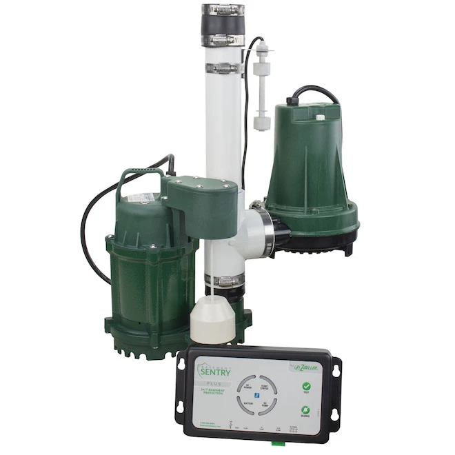 Zoeller Basement Sentry Battery Backup Combo Plus Thermoplastic Battery-Powered Sump Pump 2 Zoeller Basement Sentry Battery Backup Combo Plus Thermoplastic Battery-Powered Sump Pump - Image 2